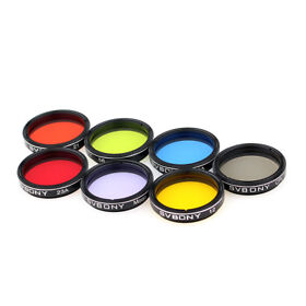 F9135a 1.25inch 7-piece Filters Set For Moon Viewing Telescope Kit