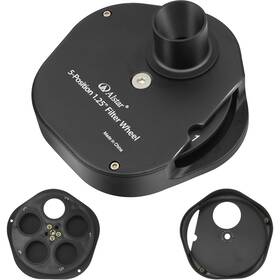 A Alstar Fw1m5a 1.25 Inch Multiple 5-position Filter Wheel For Telescope