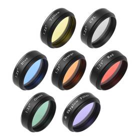 Andoer Aqs6176908690307nq 1.25 Inches Eyepiece Filters Set Moon And Skyglow Filter Cpl O4f5