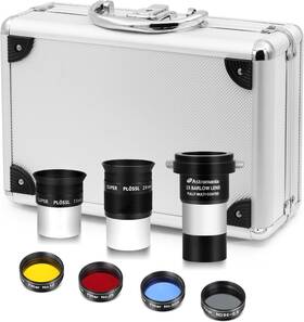 Astromania Sku Am Eafk7 1.25 Inch Telescope Eyepiece And Filter Astronomical Kit With 2pcs