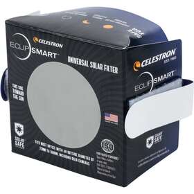 44428 Celestron Eclipsmart Universal Solar Filter For Optics 75 To 100mm #44428