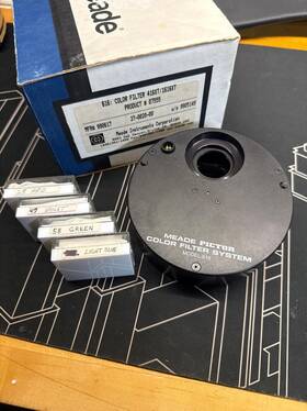 Meade 990617 Pictor Color Filter System #616 416xt/1616xt With 4 Ccd Filters Lenses