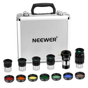 10101521 Neewer 14pcs Teleskop Okular Und Filter Set Zubeh R Mit F Nf Gr En