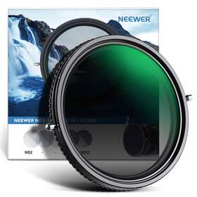 Nd2-nd32 Neewer 10101733 2 In 1 62mm Variable Nd Filter Nd2-nd32&cpl Zirkular Polfilter