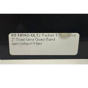Radian Telescopes Rt-triad-ult2 Triad Ultra 2 Inch Narrowband Filter Quad-band