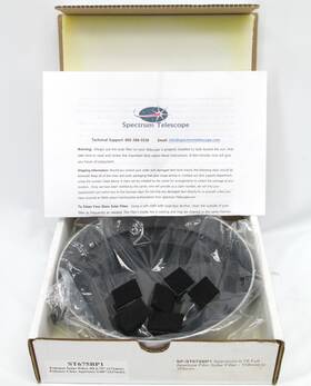 St675bp1 Spectrum Telescope Film Solar Filter 158-169mm Celestron 6 Inch Refractor