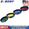 No.15-25-58-80a Sv127 Svbony Telescope Filter Four Color Eyepiece Filters Set 792855938750