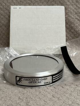 Thousand Oaks 290110151041 Glass Solar Filter Type 2 For 143mm-151mm Od Telescope Tubes