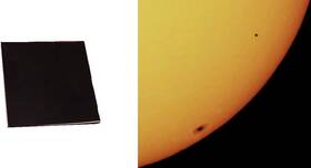 Thousand Oaks Optical 313114246272 4 Inch X4 Solar Filter Sheet For Telescopes Binoculars And Cameras