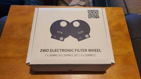 Efw-8x1.25 Zwo Efw Electronic Filter Wheel 1.25/31mm X 8