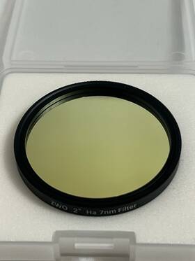 Zwo Zwo-ha7nm2 2 Inch Ha 7nm D2 Filter Astrophotography Filters Zwo-ha H-alpha Hydrogen-alpha