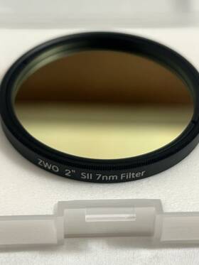 Zwo Zwo-sii7nm2 2 Inch Sii 7nm D2 Filter Astrophotography Filters Zwo-sii