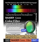 Baader Premium Eyepiece Filter: Green, 500NM Bandpass 1.25" # FCFG-1 2458304. Fixed Price $64.20.