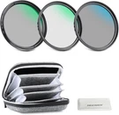 Neewer 55MM Uv Cpl ND4 Lens Filter Kit With Case - Multicoated Optical Glass. Fixed Price $17.99.