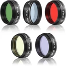 New Alstar 5PCS 1.25" Telescope Filters Kit With Orange, Green, Yellow, Blue And. Fixed Price $39.05.