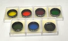 Lot Of 7 Celestron Telescope Filters: Color 21 56 58A 80A & Moon 1.25". Fixed Price $29.99.
