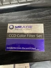 Meade Rgbl Ccd Color Filter Set. Fixed Price $39.99.