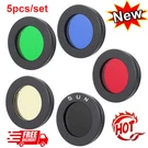 5PC 1.25"/31.7MM Telescope Eyepiece Lens Color Filter For Moon Nebula Planet Sun. Fixed Price $12.45.