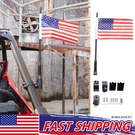 1PCS Utv Flag Pole Holder Set Mount Atv Us American Whip. Fixed Price $26.95.