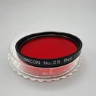 Lumicon #25 Red Planetary Filter 2" Telescope Eyepiece W/ Box. Fixed Price $39.99.