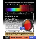 Baader Premium Eyepiece Filter: Red, 610NM Longpass 1.25" # FCFR-1 2458307. Fixed Price $64.20.