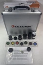 Celestron 94303 1.25 Eyepiece Filter Kit Plossl 2X Barlow Aluminum Case. Fixed Price $129.99.