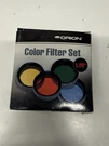 Orion Basic Set Of 1.25 Four Color Telescope Filters. Fixed Price $19.99.