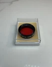 Meade 1.25" Series 4000 Red No. 25A Telescope Filter. Fixed Price $11.00.