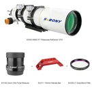 Svbony SV503 80ED Telescope W/ 0.8X Focal Reducer + Handle Bar Sho Filter. Fixed Price $729.99.