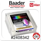 Baader Planetarium Polarising Filter #2408342. Fixed Price $118.43.