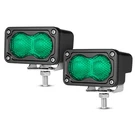 3" S2 Sport Green Hunting Led Cube Pods 4000LUMENS Work Scene Lights. Fixed Price $34.95.